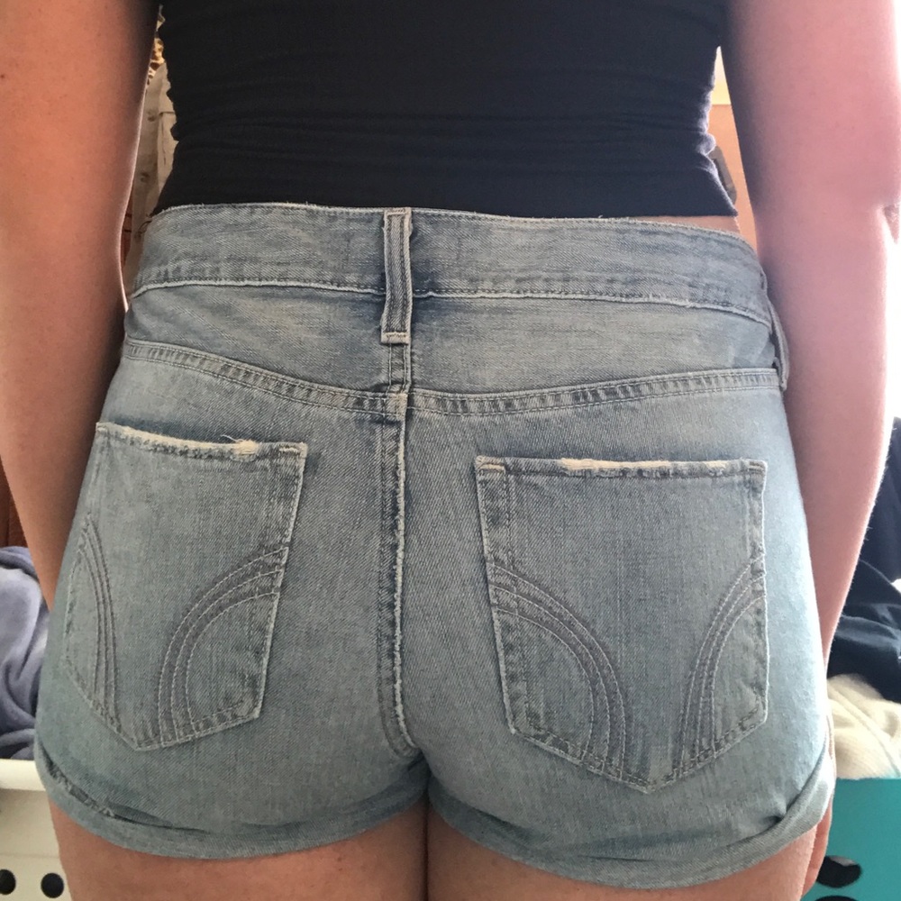 Hollister button fly shorts